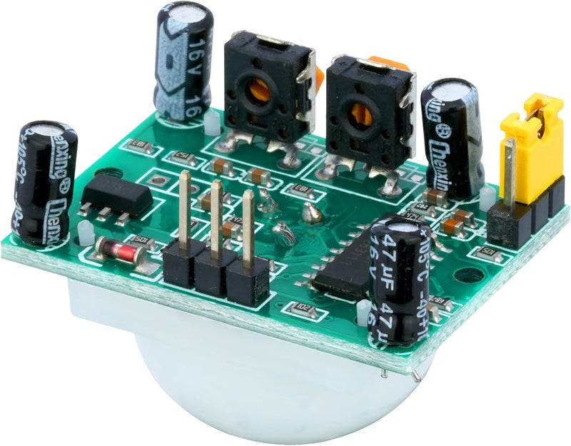 MTDELE 3 Pcs HC-SR501 PIR Motion Sensor Miniature Human Infrared Sensing Module Compatible with for Raspberry Pi Arduino Sensors - Image 5